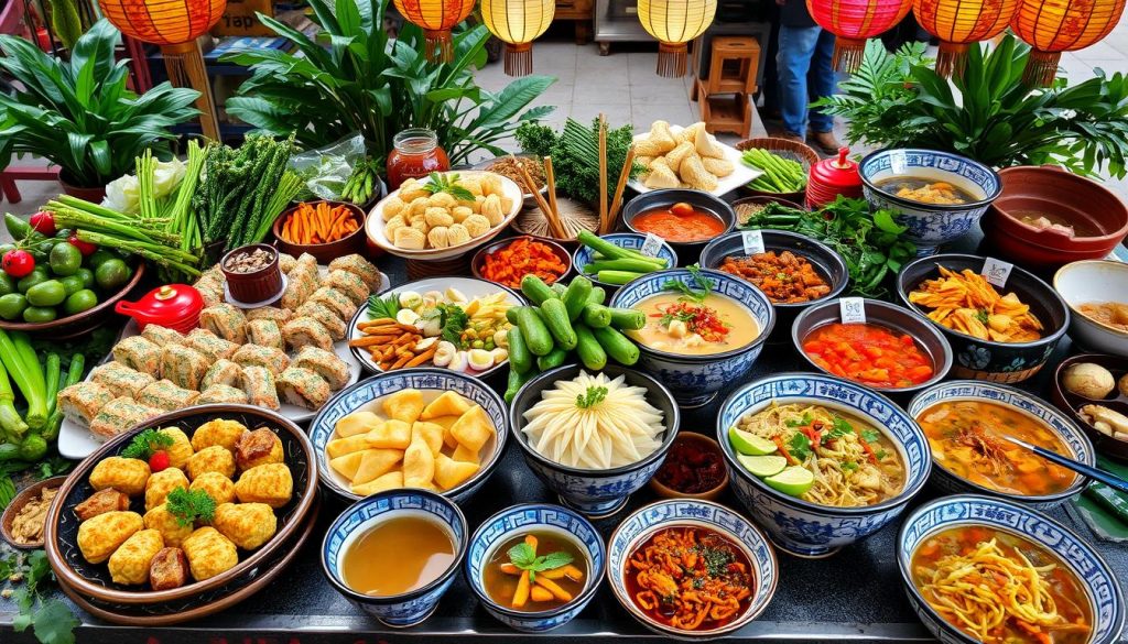 Cuisine asiatique traditionnelle